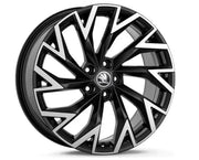 Set Roti Iarna Skoda cu Jante Helix 19" Negre si Anvelope Bridgestone Blizzak LM005 235/40 R19 XL - CarFun.ro - Accesorii Originale