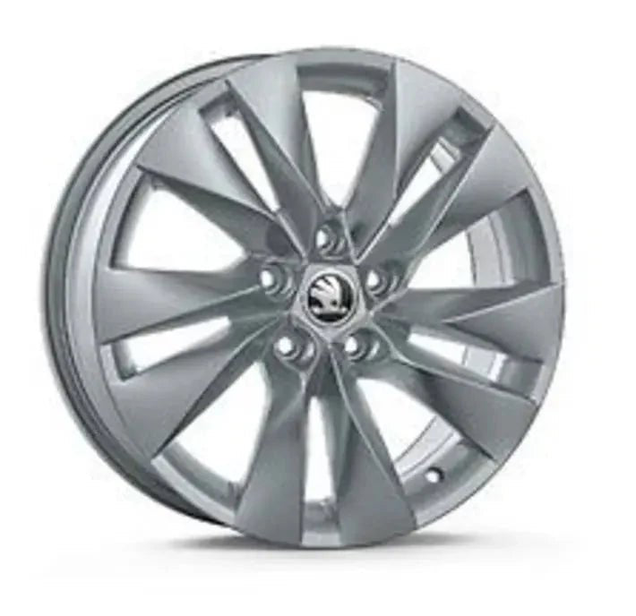 Set Roti Iarna Skoda cu Jante Trifid 17" Argintii si Anvelope Bridgestone Blizzak LM005 215/65 R17 XL - CarFun.ro - Accesorii Originale