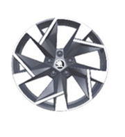 Set roti iarna Skoda Kodiaq - jante aliaj Mazeno 18 inch + anvelope Bridgestone Blizzak 235/55 R18 104V XL - CarFun.ro - Accesorii Originale