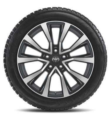 Set roti iarna Toyota Highlander 235/65R18, jante aliaj + anvelope Bridgestone - CarFun.ro - Accesorii Originale
