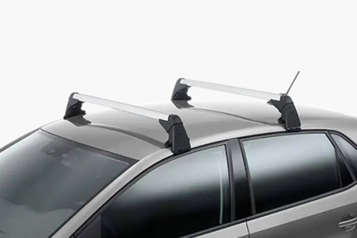 Set suporturi baza plafon Volkswagen Polo V / VI (2010–2018) – sistem bare originale - CarFun.ro - Accesorii Originale