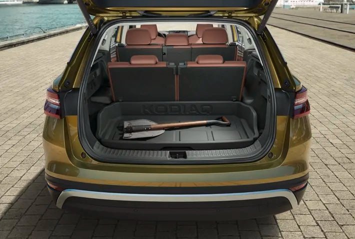 Tava portbagaj Skoda Kodiaq 7 locuri – ABS rezistent, protectie maxima - CarFun.ro - Accesorii Originale