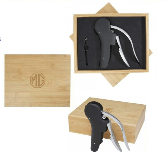 Tirbuson MG – Cutie Bambus – Culoare Naturala - CarFun.ro - Accesorii Originale