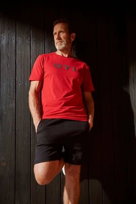 Tricou barbati GTI rosu Tornadorot, 100% bumbac, logo reflectorizant - CarFun.ro - Accesorii Originale