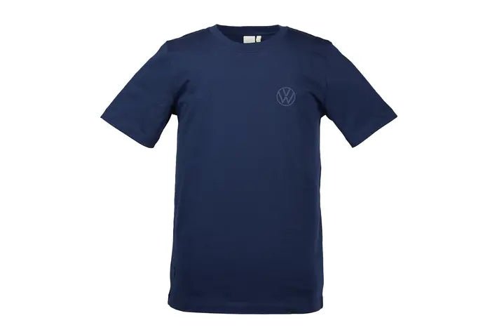Tricou barbati Volkswagen – Albastru inchis, 100% bumbac organic - Volkswagen Shop