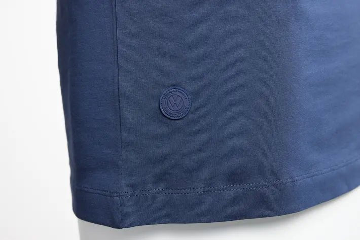 Tricou barbati Volkswagen – Albastru inchis, 100% bumbac organic - Volkswagen Shop