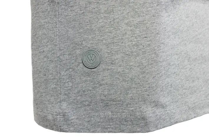 Tricou dama Volkswagen – Gri melanj, 100% bumbac organic - Volkswagen Shop