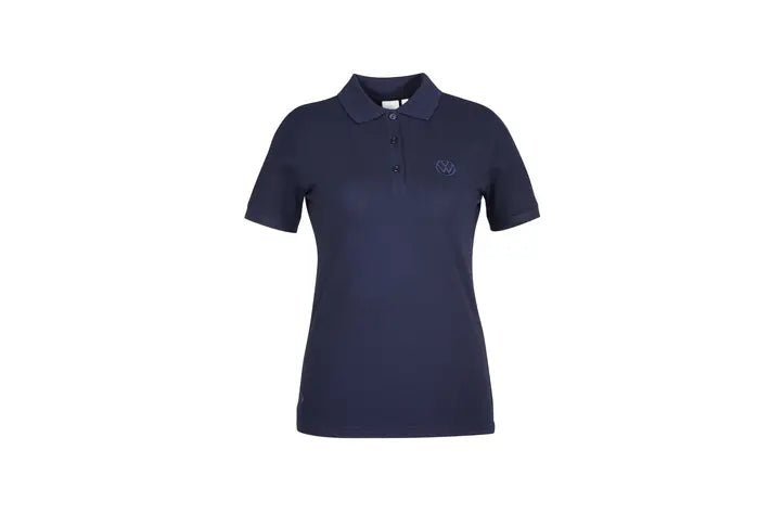 Tricou polo dama Volkswagen – Dark Blue, 100% bumbac organic - Volkswagen Shop