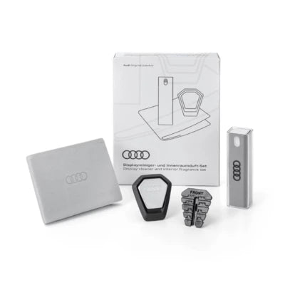 Trusa accesorii Audi curatare display si odorizant Singleframe - CarFun.ro - Accesorii Originale