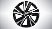 Set roti iarna Volvo V90 19 inch 5-Spoke Black Diamond Cut Pirelli Scorpion Winter