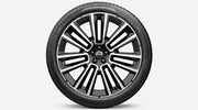 Set roti iarna originale Volvo XC90 22 inch – 7-Double Spoke Black Diamond Cut Alloy 1286