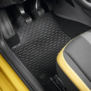 Set 4 covorase cauciuc negru pentru VW up! si Cross up!