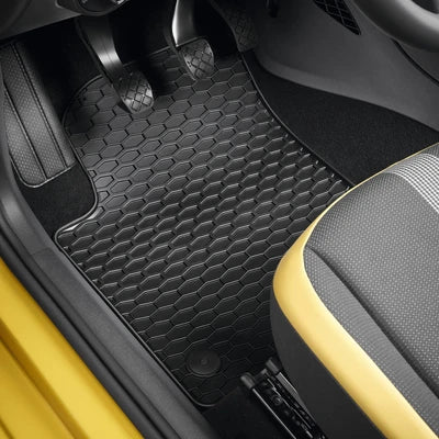 Set 4 covorase cauciuc negru pentru VW up! si Cross up!