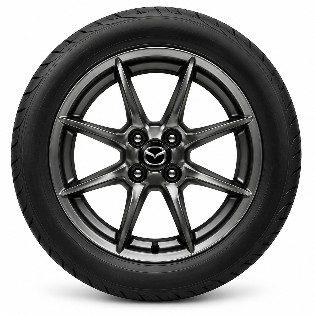 Set Roti Iarna Mazda MX-5, Janta 16 inch Gunmetal, Bridgestone Blizzak 6XL