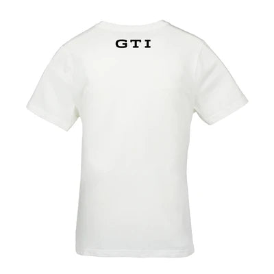 Tricou Volkswagen GTI, Design Skribble, Alb