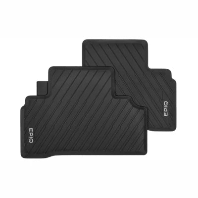 Set 4 covorase All Weather negru cu logo Epiq pentru Skoda Epiq - vedere 3