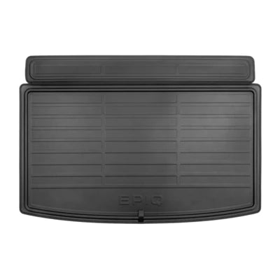 Covoras portbagaj 2 fete textil negru cu inscriptia Epiq pentru Skoda Epiq PX1 - vedere 1