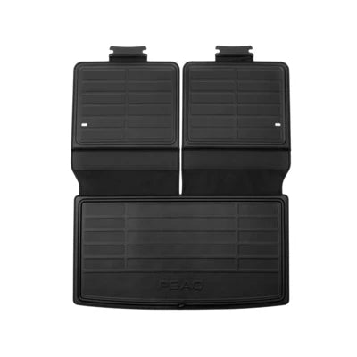 Covoras portbagaj 2 fete textil negru pentru Skoda Peaq 7-Sitzer - vedere 4