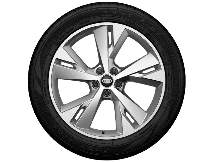 Set Roti Iarna Audi Q4 e-tron - Audi 5-Y-Sp. 8x20 5/112/45 & 9x20 5/112/42 - Argintiu