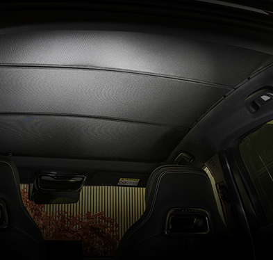 Parasolar pliabil Mazda6e din plasa cu logo Mazda