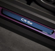Set Praguri Usa Iluminate Mazda CX-6e, Otel Inoxidabil Negru