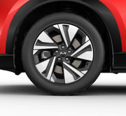 Janta Aliaj Mazda Design 80A, 19 inch, Gri Diamond Cut