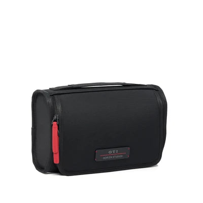 Geanta top case Volkswagen GTI Collection pentru bagaj de mana cu compartimente multiple si fermoar GTI rosu