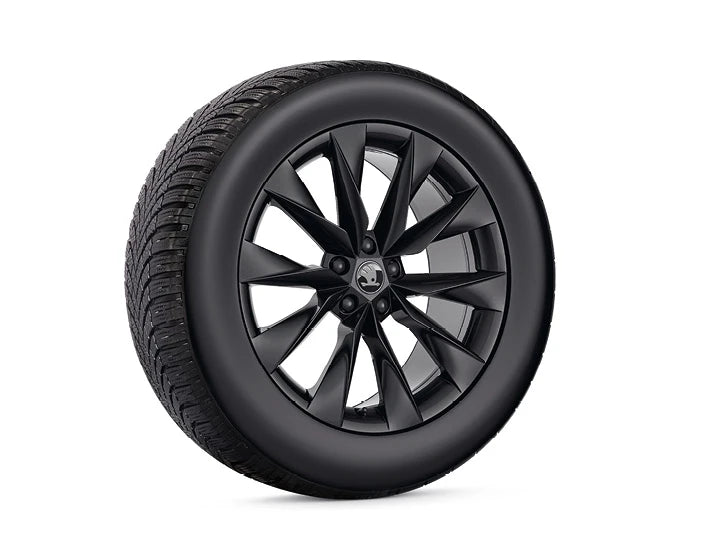 Janta iarna Škoda Crystal 8x19 5/112/45 pentru Skoda Enyaq 85/RS, Elroq 85/RS, culoare Negru