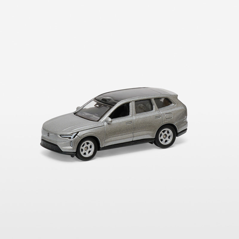 Masinuta jucarie originala Volvo EX90 scara 1:60 Vapour Grey