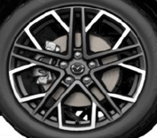 Set roți iarnă Mazda 6e - 8.0x19 - Diamond Cut - Michelin PILOT ALPIN 5