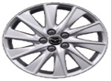 Set roți iarnă Mazda 2 Hybrid - 6.0x16 - Silver - Bridgestone BLIZZAK 6