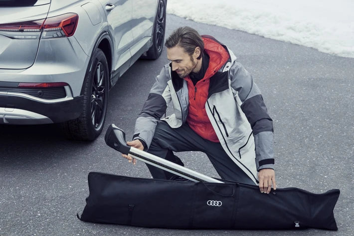 Husa depozitare bare transversale originala Audi negru textil