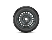 Roata iarna Skoda Fabia 14" cu janta otel neagra si anvelopa Semperit Master-Grip 2