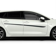 Set bandouri laterale negre originale Toyota pentru Corolla HB TS 2019-2022