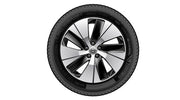 Set complet de roți de iarnă Volvo XC40 cu jante originale din aliaj de 18 inch și anvelope Nokian 235/55 R18.