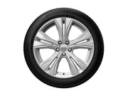 Set roți de iarnă originale Volvo XC40 18 inch 5-Double Spoke Silver-148 cu anvelope 235/55 R18 Nokian