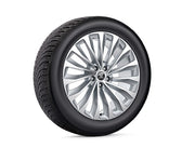 Set roți iarnă Škoda Enyaq și Elroq 20" cu jante Asterion argintii și anvelope Continental WinterContact TS 870 P