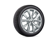 Set roti iarna Skoda Octavia 16" cu jante Alcatras argintii si anvelope Bridgestone Blizzak 6