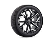 Set roti iarna Skoda Octavia 18" cu jante Avior negre si anvelope Bridgestone Blizzak 6