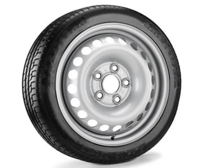 Set roti iarna Volkswagen Transporter 16" cu jante otel gri si anvelope Semperit Van-Grip 3