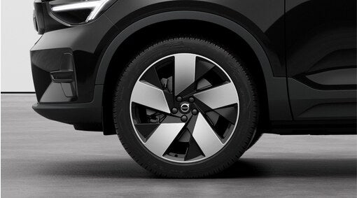 Set roti iarna Volvo C40 Recharge 20 inch 5-Spoke Black Diamond Cut Continental WinterContact TS 870 P Pirelli Scorpion Winter