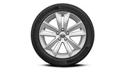 Set roti iarna Volvo S60 V60 17 inch 5-Double Spoke Silver Continental WinterContact TS 870