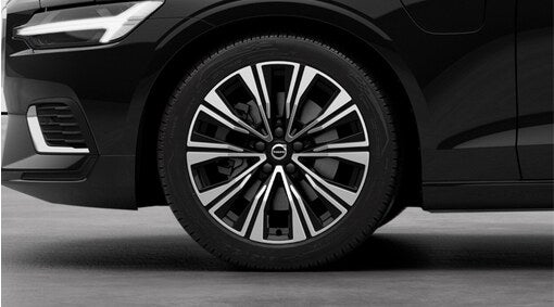 Set roti iarna Volvo S60 V60 18 inch 5-Multi Spoke Black Diamond Cut Nokian WR Snowproof P Michelin Pilot Alpin 5