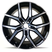 Set roti iarna Volvo XC60 22 inch 5-Y Spoke Black Polished Forged cu anvelope Pirelli