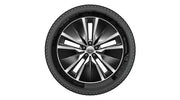 Set roti iarna Volvo XC90 19 inch 5-Double Spoke Black Diamond Cut Nokian Snowproof 2 SUV
