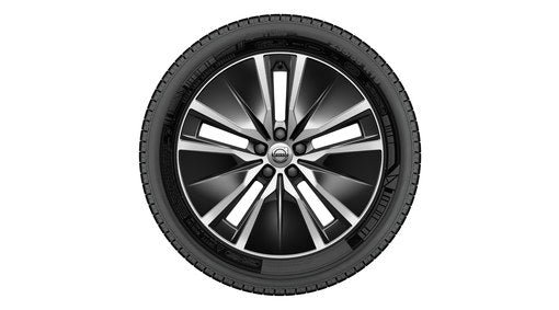Set roti iarna Volvo XC90 19 inch 5-Double Spoke Black Diamond Cut Nokian Snowproof 2 SUV