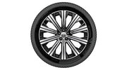 Set roti iarna Volvo XC90 20 inch 10-Spoke Black Diamond Cut Nokian Snowproof 2 SUV