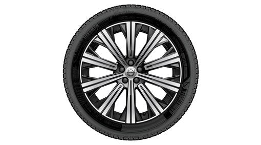 Set roti iarna Volvo XC90 20 inch 10-Spoke Black Diamond Cut Nokian Snowproof 2 SUV