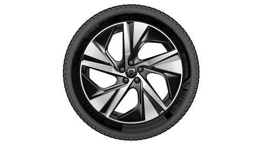 Set roti iarna Volvo XC90 20 inch 5-Spoke Black Diamond Cut Continental WinterContact TS 870 P