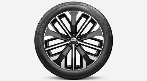 Set roti iarna Volvo XC90 21 inch 5-Multi Spoke Black Diamond Cut Michelin Pilot Alpin 5 SUV